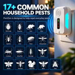 PestZen™ Ultrasonic Pest Repeller Pro