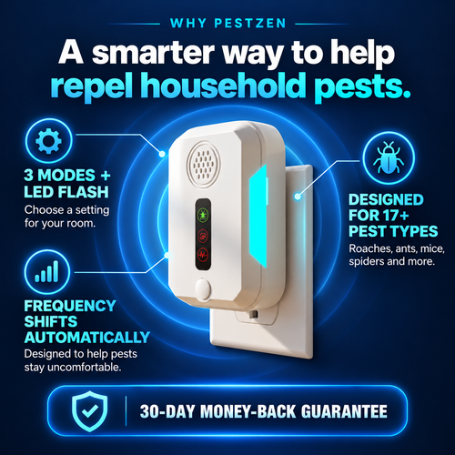 PestZen™ Ultrasonic Pest Repeller Pro